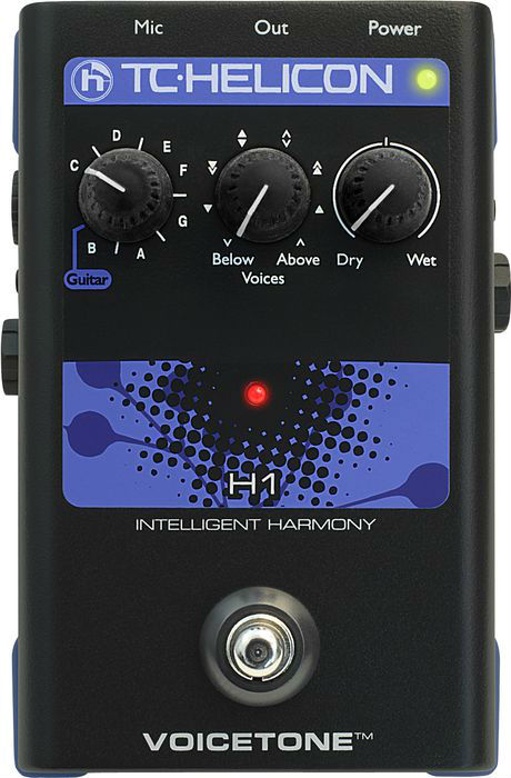 TC Helicon Voicetone H1 Intelligent Harmony Pedal