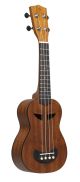 Stagg Soprano Tiki Ukulele mahogany with bag