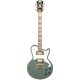 D'angelico Deluxe Atlantic Single Cut Electric Guitar in Hunter Green