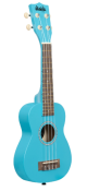 Kala Ukadelic Soprano Uke w/bag Blue Yonder