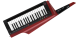 Korg RK-100s 2 Keytar in Transulcent Red