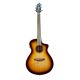 Breedlove ECO Discovery Concert CE Acoustic Guitar Egdeburst Sitka African Mahogany