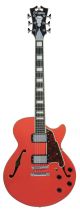 D'Angelico Premier SS - Fiesta Red with Stopbar Tailpiece