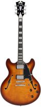 D'Angelico Premier DC Dark Iced Tea Burst (2023 Model)