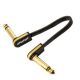 EBS PG-10 Premium Gold Flat Patch Cable - Right Angle