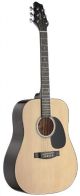 Stagg SA20D Dreadnought Acoustic Natural Finish