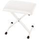 Korg PC110 Adjustable Electronic Piano Bench in White