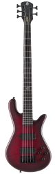 Spector NS Pulse II 5-String Bass Guitar in Black Cherry Matte