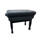 Custom Heavy Duty adjustable Piano bench in Black