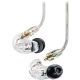 Shure SE215 Sound Isolating In-Ear Headphones - Clear