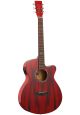 Tanglewood Azure TA4CE-RD Super Folk Electric Acoustic Guitar Shimmer Red Gloss