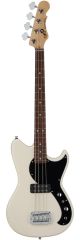 G&L Tribute Fallout Short Scale Bass Guitar - Olympic White