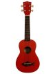 Makala Soprano Shark Ukulele Red