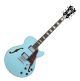 D'Angelico Premier SS Electric Guitar in Sky Blue