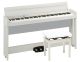 Korg C1 Air White Digital Piano with PC300 Bench Package