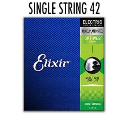 Elixir Optiweb Electric Single 042 Guitar Strings Music Planet NZ